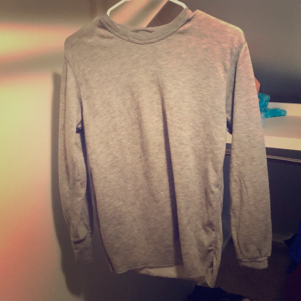 Unisex Light Gray Sweater